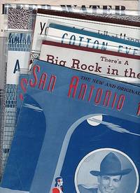 cover of GROUP OF NINE (9) FOLIOS OF SHEET MUSIC CONTAINING WORDS & MUSIC TO SONGS RECORDED BY BOB WILLS AND HIS TEXAS PLAYBOYS