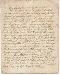 image of 8 pages of hand written story of Hill’s Academy in Essex Connecticut: