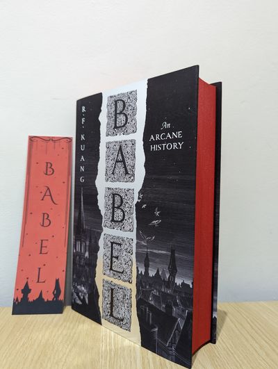 Babel (Signed First Edition with red sprayed edges) by Kuang