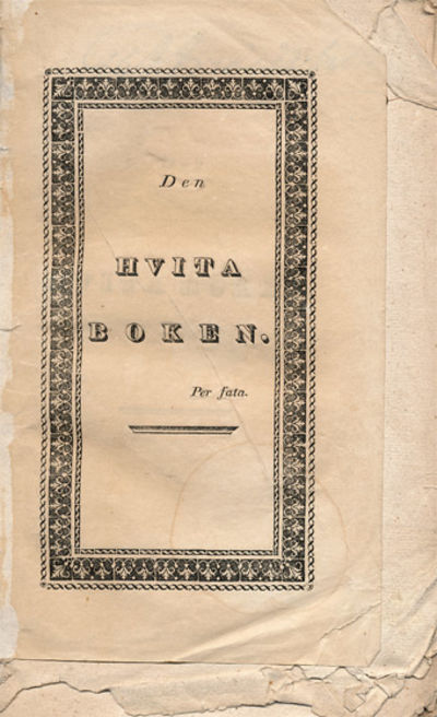 Den hvita boken.