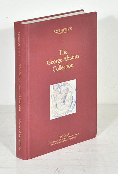 The George Abrams collection. Days of sale[:]…