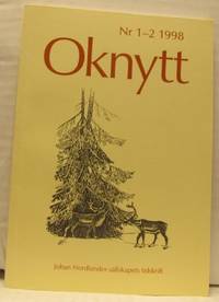 Oknytt. Nr 1-2. 1998. Medlemsblad för Johan…