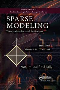 Sparse Modeling: Theory, Algorithms, and Applications