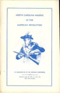 North Carolina Masons In The American Revolution