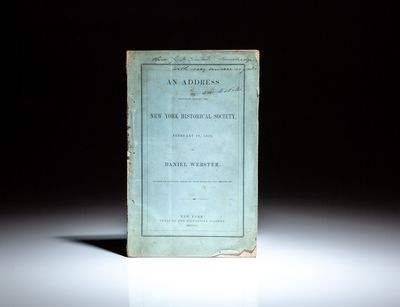 An Address Delivered Before The New York Historical Society, February 23, 1852
