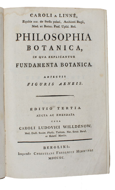 Philosophia botanica, in qua explicantur fundamenta botanica. (photo 2)
