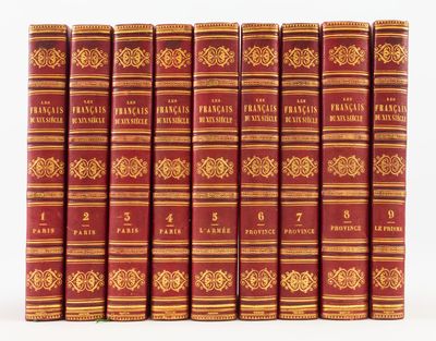 LES FRANÇAIS PEINTS PAR EUX-MÊMES. [and] LE PRISME ENCYCLOPÉDIE MORALE DU DIX-NEUVIÈME SIÈCLE
