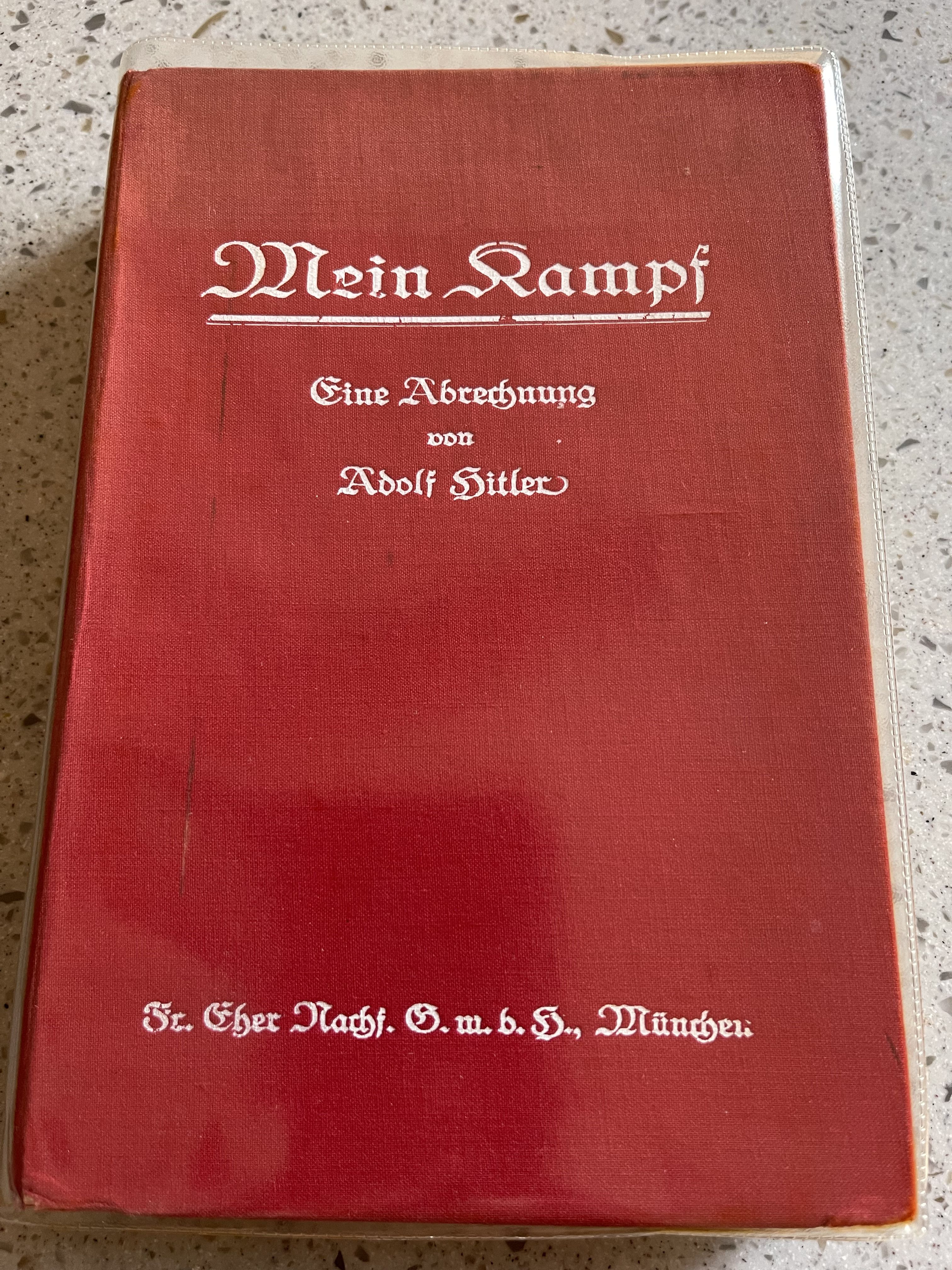 Mein Kampf by Adolf Hitler | Excellent condition | 1926 | Franc