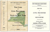 The Code of Civil Procedure of the State of New-York by David Dudley; Michael Weber (New Intro.) Field - Hardcover - 2011 - from The Lawbook Exchange Ltd (SKU: 58351)