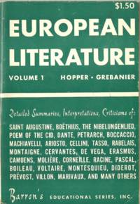 European Literature, Vol. 1