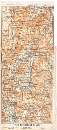 Baedeker Map of The Berkshire Hills