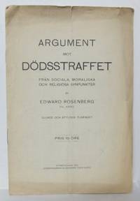 Argument mot dödsstraffet Från sociala, moraliska…