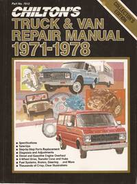 image of Chilton's Truck & Van Repair Manual, 1971-1978-Collector's Edition