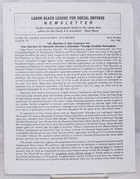 image of Labor Black League for Social Defense Newsletter: Issue No. 16, May 1992