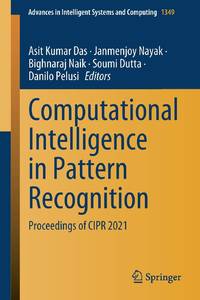 Computational Intelligence in Pattern Recognition : Proceedings of CIPR 2021