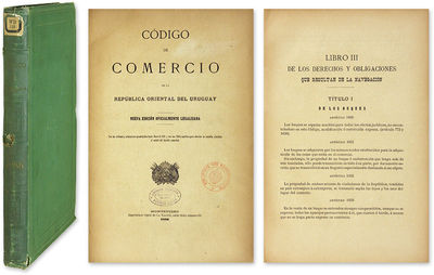 Codigo de Comercio de la Republica Oriental del Uruguay..