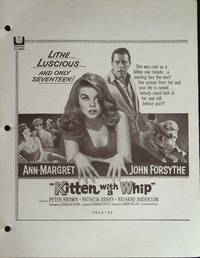 Kitten with a Whip Campaign Sheet 1964 Ann-Margaret, John Forsythe