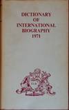 Dictionary of International Biography 1971: Part II, L-Z