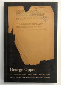 Selected Prose, Daybooks, and Papers