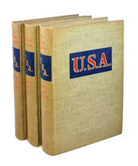 U.S.A. Trilogy (The 42nd Parallel, Nineteen Nineteen, The Big Money) by John Dos Passos; Reginald Marsh [illus.] - 1946