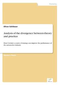 Analysis of the divergence between theory and practice:How Covisints course of strategy can...