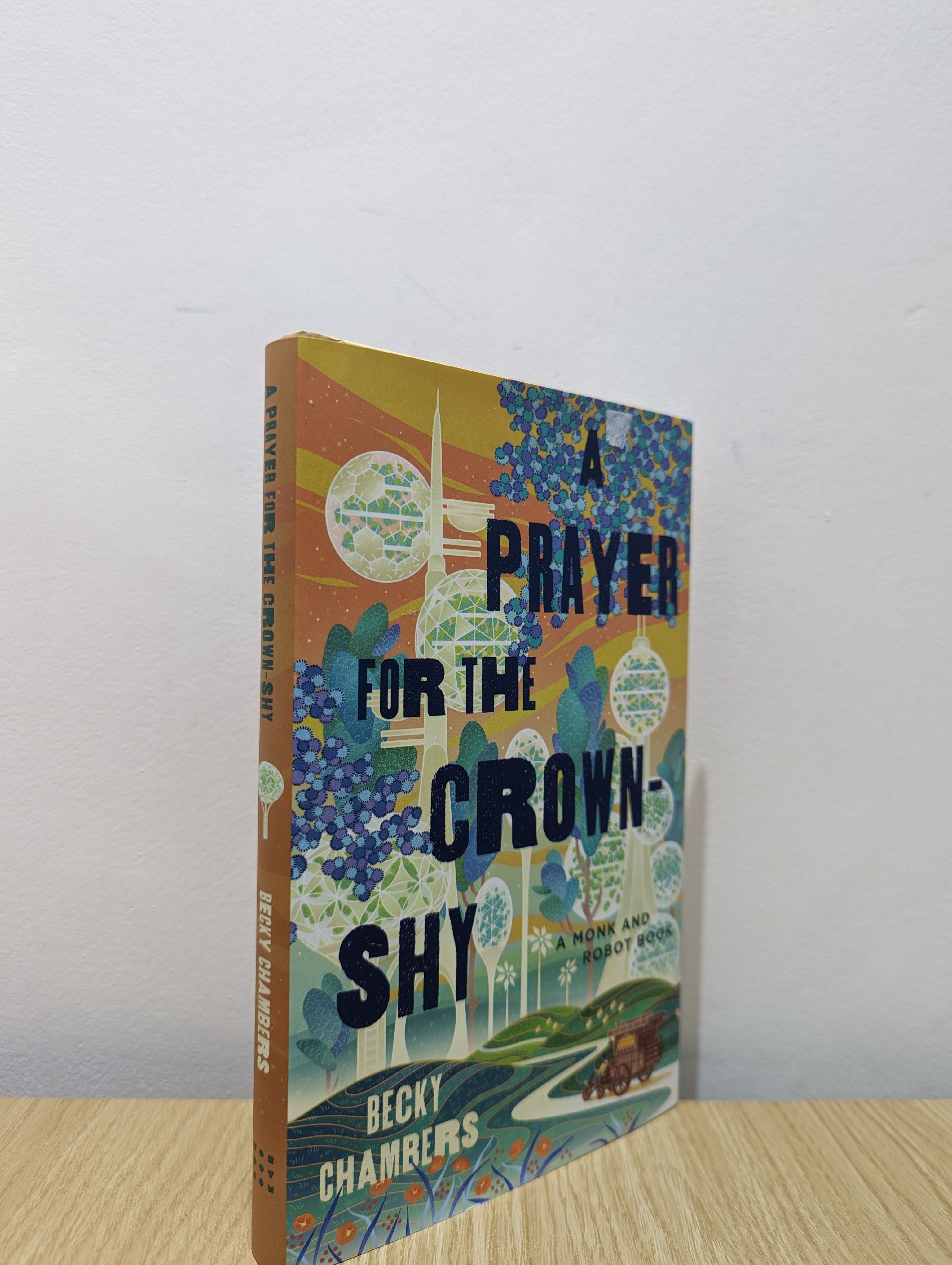 洋書 Fa1se Prophets Gear of 1 Skate book A Prayer for the Crown-Shy: A Monk and Robot Book (Signed