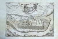Vista y Perspectiva de la Fortaleza y Palacio que los Reyes Yngas tenian en el Territorio de Canar quias Paredes… by Antonio Jorge & DE ULLOA - 1735 - from Argosy Book Store (SKU: 263213)