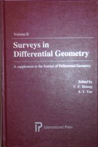 cover of Surveys in Differential Geometry Volume II