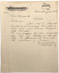 Forbes Lithograph Man'f'g. Co. Letterhead