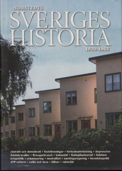SVERIGES HISTORIA 1920-1965.
