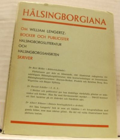 Böcker och publicister. Hälsingborgslitteratur…