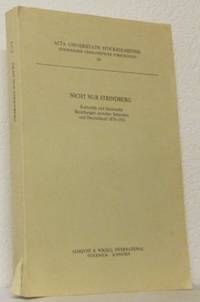 Nicht nur Strindberg. Kulturelle und literarische…
