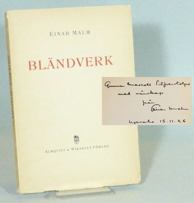 Bländverk. [Dikter].