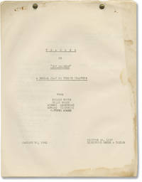 Sky Raiders (Original post-production screenplay for the 1941 film trailer)