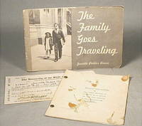 The Family Goes Traveling, Plus Authorâ��s Original Manuscript by Brown, Jeanette Perkins - 1936