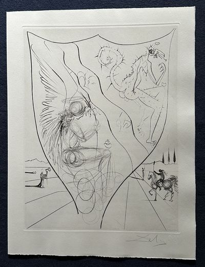 Alexis ou le Traité du Vain Combat by Marguerite Yourcenar. With an original etching by Salvador Dali.