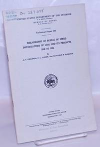 Bibliography of United States Bureau of Mines Investigations on Coal and its Products, 1940 to 1945