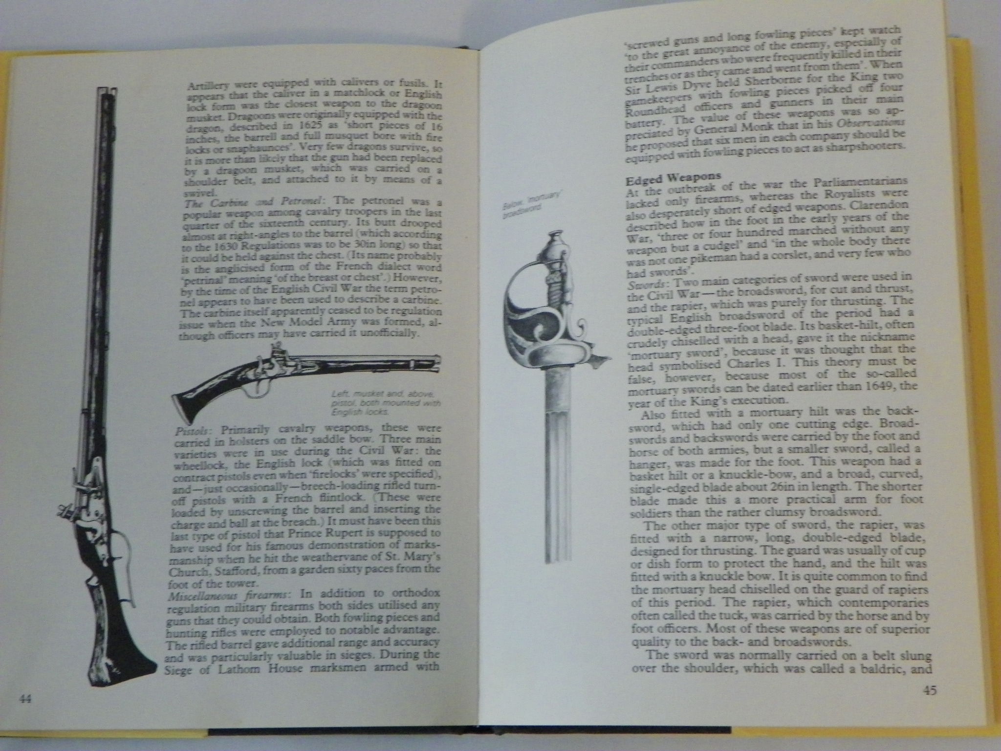 The English Civil War A Military Handbook by John and Lewis S. Winstock Tucker Hardcover
