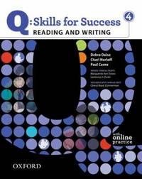 Q   Skills for Success   Reading and Writing