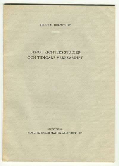 Bengt Richters studier och tidigare verksamhet.…
