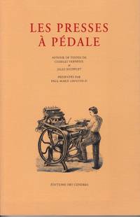 cover of Les presses à pédale