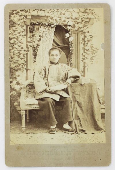 [Cabinet Card Photograph of a Young...