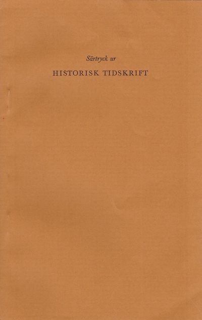 Om emendationer i 1200-talstexter. Särtryck ur…