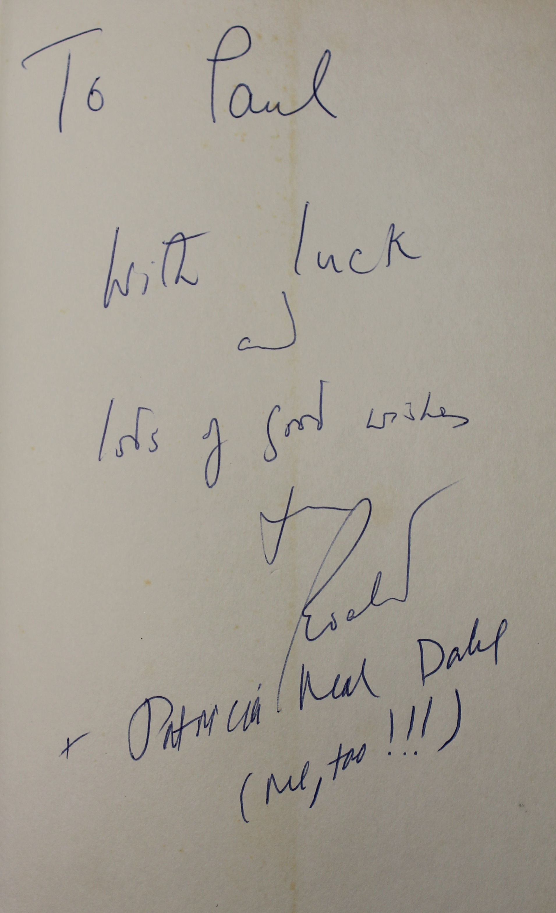 TWENTY NINE KISSES FROM ROALD DAHL by DAHL, Roald London