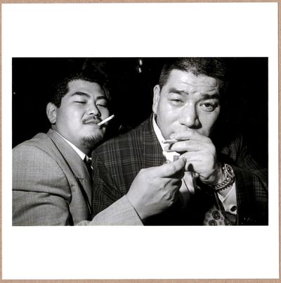 SIGNED - BRUCE GILDEN - IMAGE FROM GO, YAKUZA, GINZA, TOKYO JAPAN