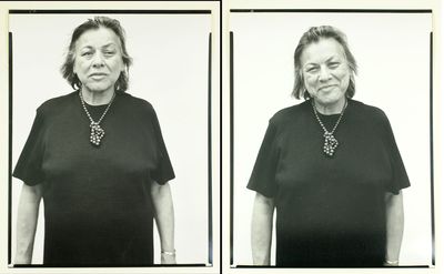 One published and one unpublished photograph of Muriel Rukeyser with TLS from Avedon to Rukeyser