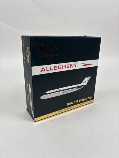 GEMINI 200 SERIES DIE-CAST ALLEGHENY BAC-111 WITH ORIGINAL BOX (G2USA264)