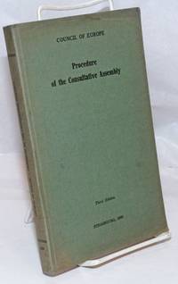 image of Procedure of the Consultative Assembly. Third Edition