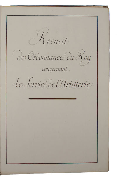 Recueil des Ordonnances du Roy concernant le…