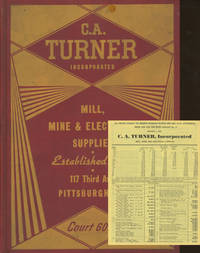 C.A. Turner Inc.: Mill, Mine & Electrical Supplies; Catalog No. 37 by C. A. Turner - First printing - 1937 - from Common Crow Books (SKU: s00025995)